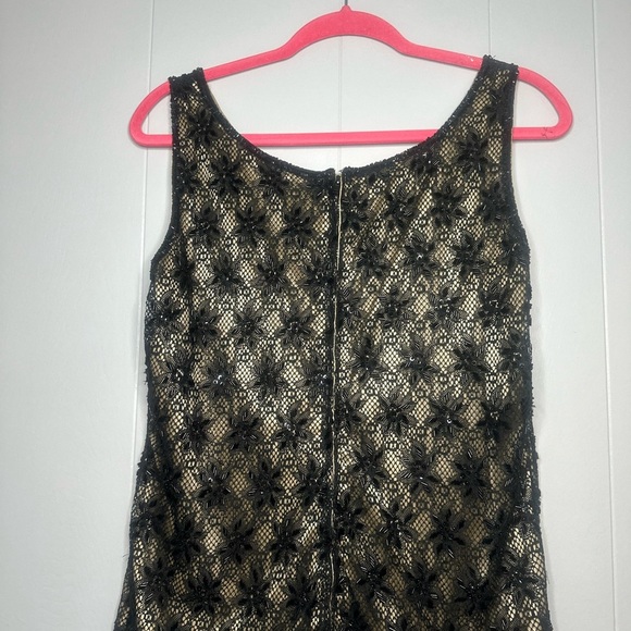 Brilliante by J.A. Beaded Lace Tank Top | Vintage Glam | Size L - Picture 6 of 7